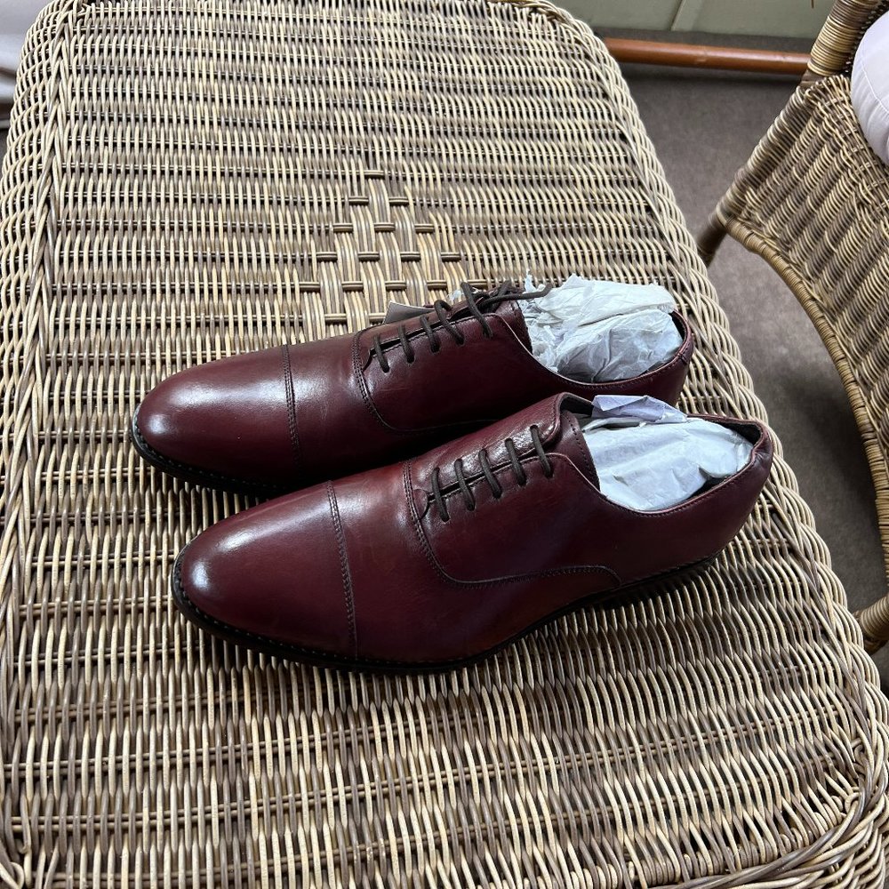 Anthony Veer Men's Dress Shoe Clinton Cap-Toe Oxford Full Grain Leather